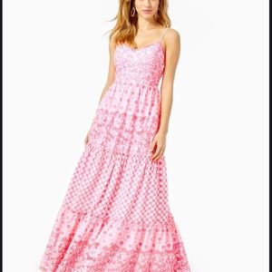 Lilly Pulitzer-Kyla Maxi Dress-size 12